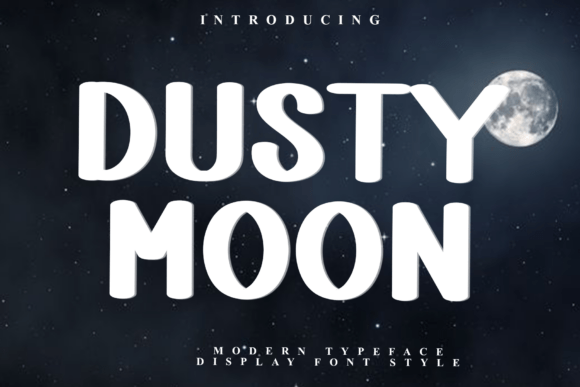 Dusty Moon Font - Featured Image