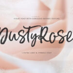 Dusty Rose Font - Featured Image