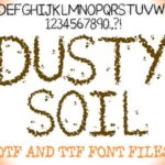 Dusty Soil Font - Featured Image