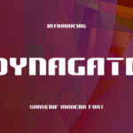 Dynagate Font - Featured Image