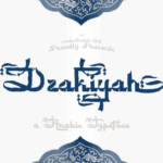 Dzakiyah Font - Featured Image