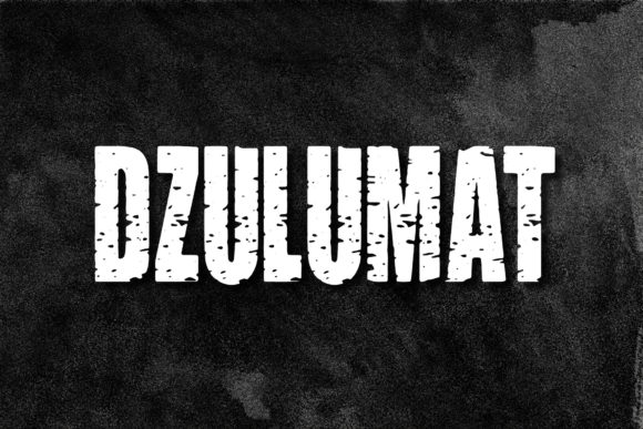 Dzulumat Font - Featured Image