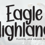 Eagle Highland Font - Featured Image