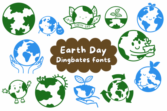 Earth Day Font - Featured Image