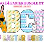 Easter Bundle Font - Featured Image