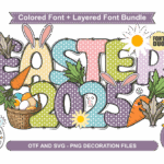 Easter Bundle Font - Featured Image