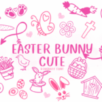 Easter Bunny Cute Font - Featured Image