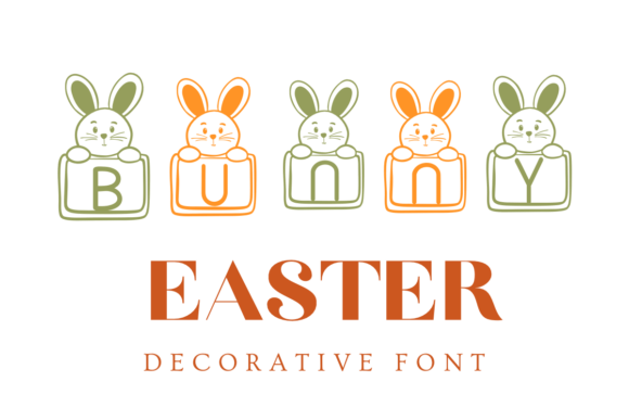 Easter Bunny Font - Featured Image
