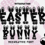 Easter Bunny Font - Featured Image