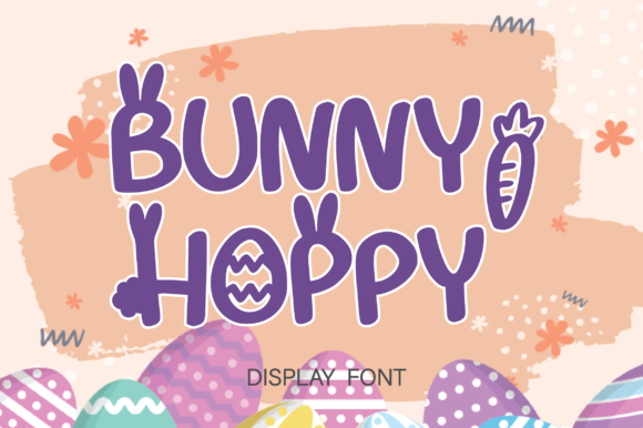 Easter Bunny Hoppy Font - Featured Image