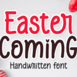 Easter Coming Font - Featured Image