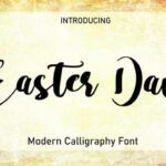 Easter Day Font - Featured Image