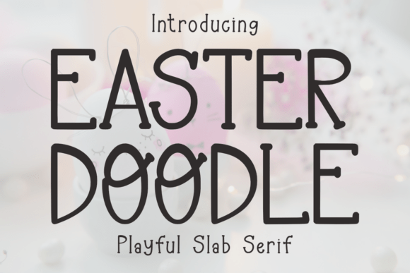 Easter Doodle Font - Featured Image