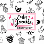 Easter Doodle Font - Featured Image