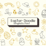 Easter Doodle Font - Featured Image