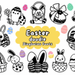 Easter Doodle Font - Featured Image