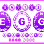 Easter Egg Butterfly Font - Featured Image