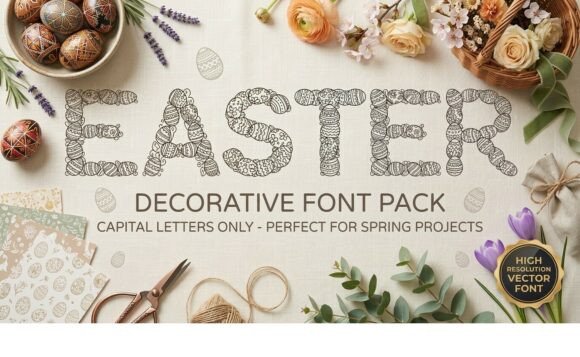 Easter Egg Font - Featured Image