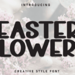 Easter Flowers Font - Featured Image