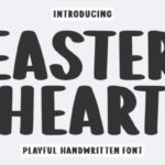 Easter Heart Font - Featured Image