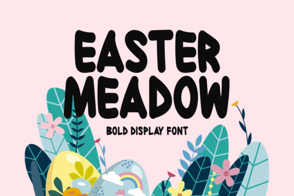 Easter Meadow Font - Featured Image