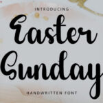 Easter Sunday Font - Featured Image
