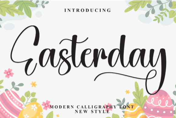 Easterday Font - Featured Image