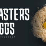 Easters Eggs Font Font - Featured Image