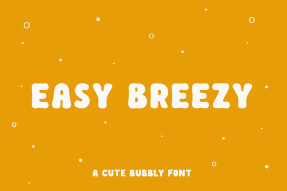 Easy Breezy Font - Featured Image