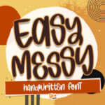 Easy Messy Font - Featured Image