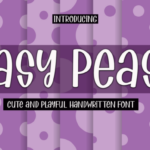 Easy Peasy Font - Featured Image