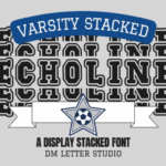Echoline Varsity Stacked Font - Featured Image
