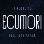 Ecumori Font - Featured Image
