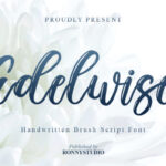 Edelwise Script Font - Featured Image