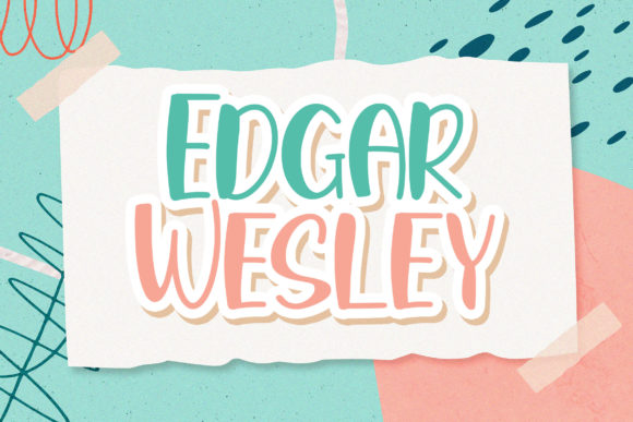 Edgar Wesley Font - Featured Image