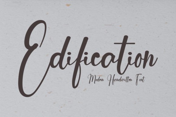 Edification Font - Featured Image