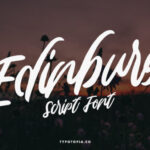 Edinburg Font - Featured Image