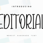 Editorial Font - Featured Image