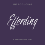 Efferding Font - Featured Image