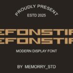 Efonstif Font - Featured Image