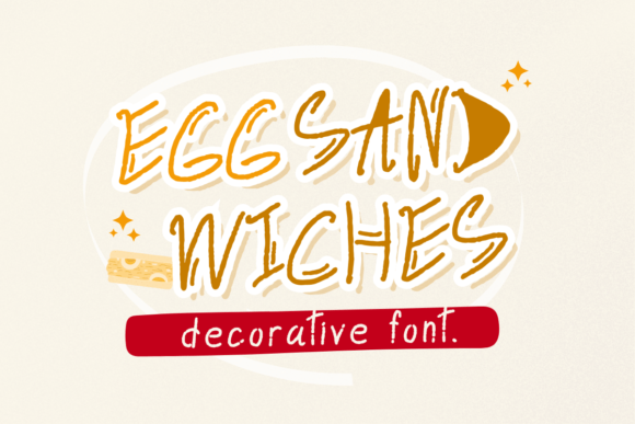 Egg Sandwiches Font - Featured Image
