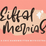 Eiffal Merrias Font - Featured Image