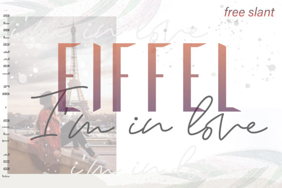 Eiffel in Love Duo Font - Featured Image