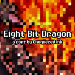 Eight Bit Dragon Font - Featured Image