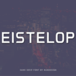 Eistelop Font - Featured Image
