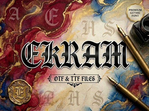 Ekram Font - Featured Image
