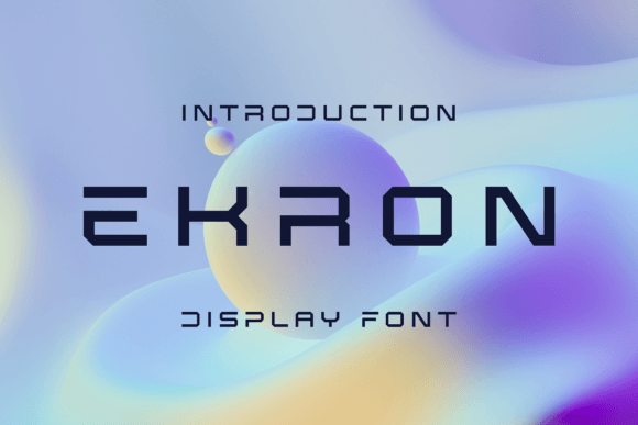 Ekron Font - Featured Image