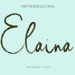 Elaina Font - Featured Image