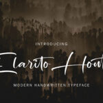 Elarito Houter Font - Featured Image