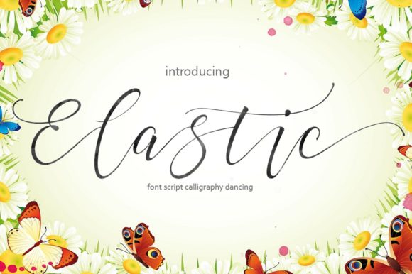 Elastic Font - Featured Image